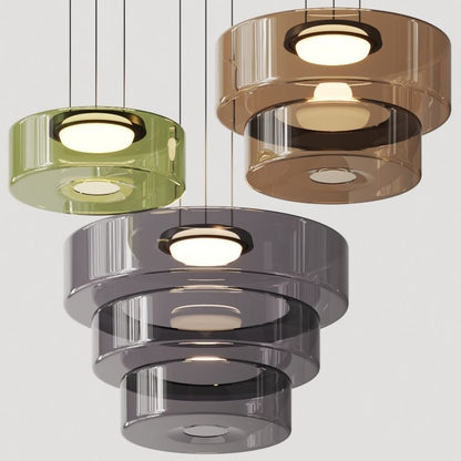 Hanglamp Glas Bauhaus – Gekleurde Glazen Bollen in 6 Maten