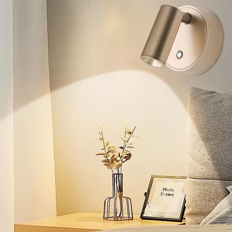 Wandlamp Oplaadbaar Magnetisch – Draadloze LED Wandlamp met Touchbediening