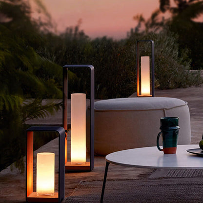 Solar Buitenlamp Vierkant – Waterdichte LED Tuinlamp op Zonne-energie, 3 Maten