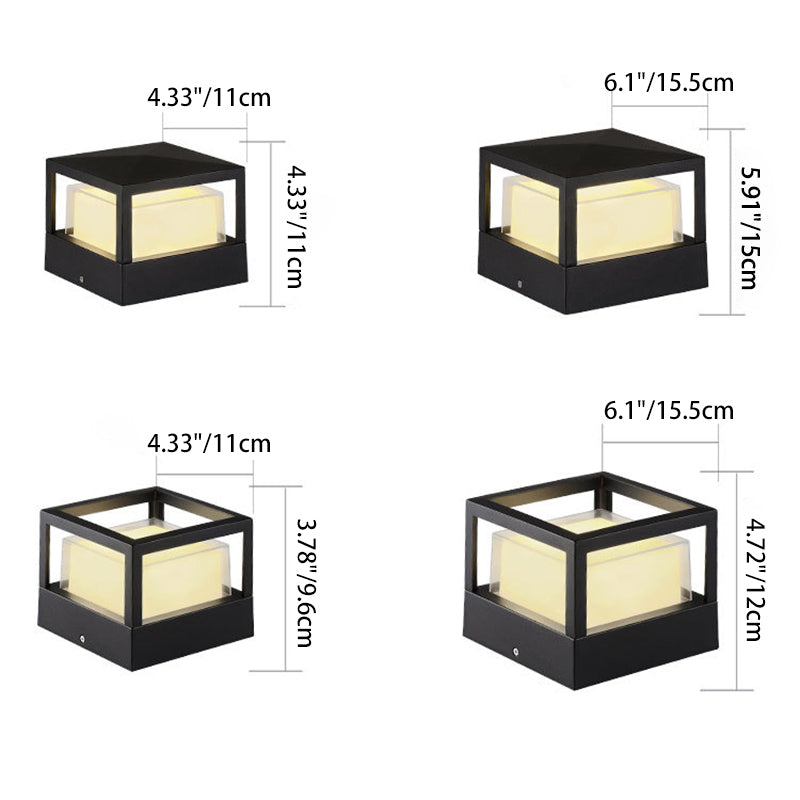 Tuinlamp LED Aluminium – Waterdichte Industriële Staande Buitenlamp voor Gazon & Pad