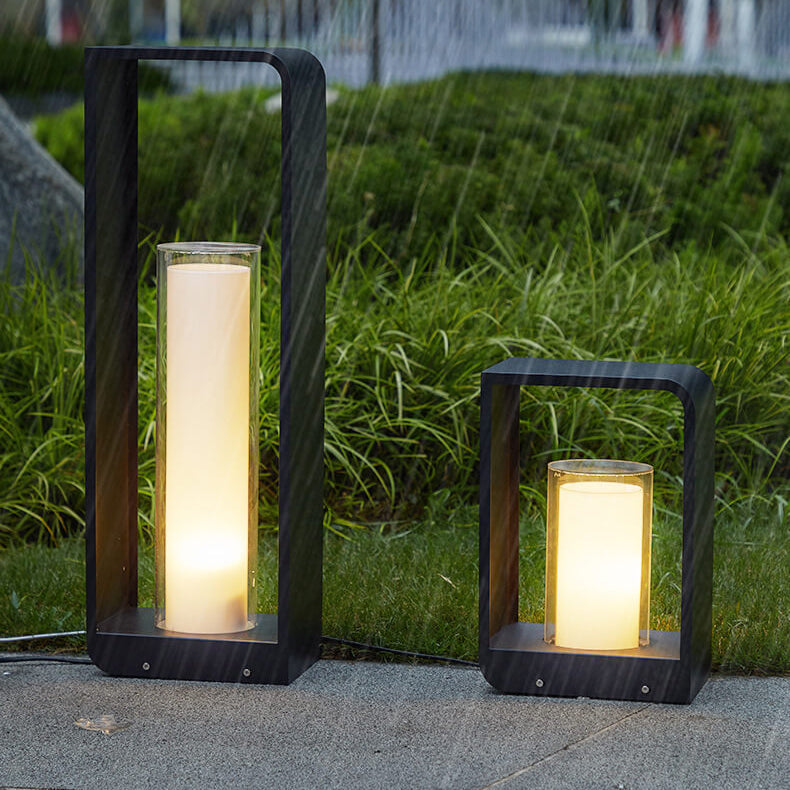 Solar Buitenlamp Vierkant – Waterdichte LED Tuinlamp op Zonne-energie, 3 Maten