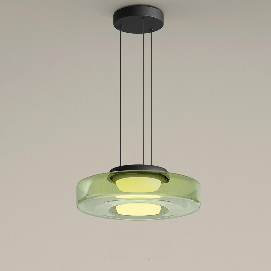 Hanglamp Glas Bauhaus – Gekleurde Glazen Bollen in 6 Maten