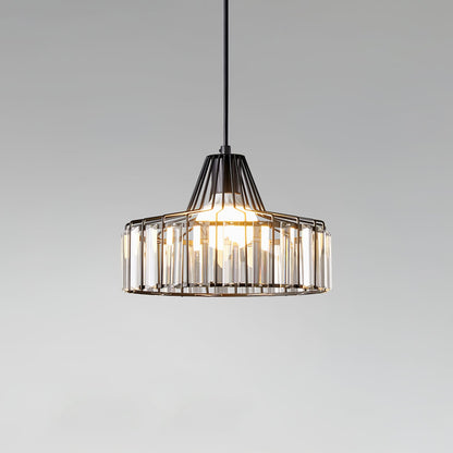 Hanglamp Kristal – Elegante Zwarte of Gouden Pendant voor Eetkamer