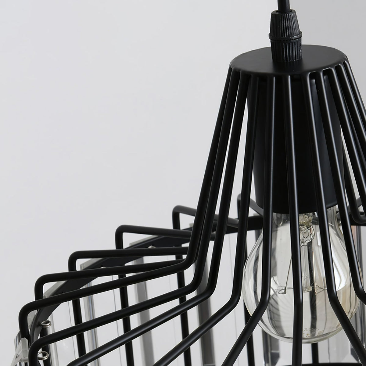 Hanglamp Kristal – Elegante Zwarte of Gouden Pendant voor Eetkamer