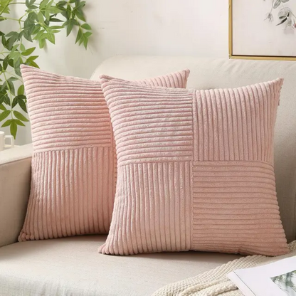 Kussenhoezen Ribfluweel – Luxe Sierkussenhoezen voor Bank & Bed