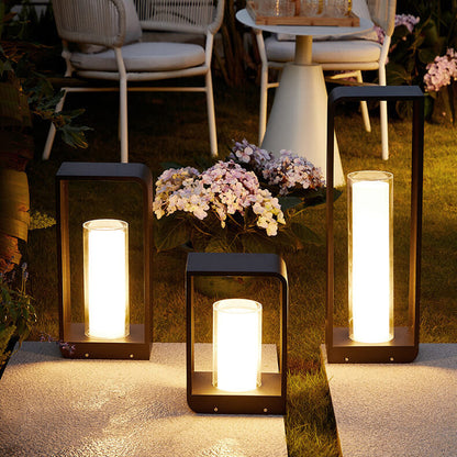 Solar Buitenlamp Vierkant – Waterdichte LED Tuinlamp op Zonne-energie, 3 Maten