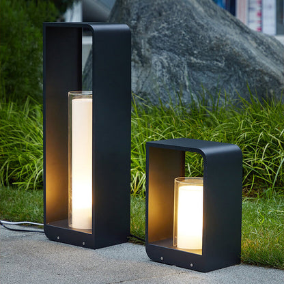 Solar Buitenlamp Vierkant – Waterdichte LED Tuinlamp op Zonne-energie, 3 Maten