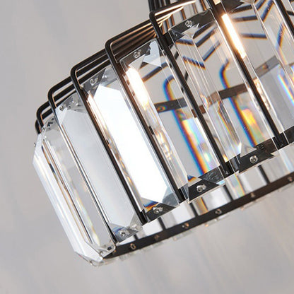 Hanglamp Kristal – Elegante Zwarte of Gouden Pendant voor Eetkamer