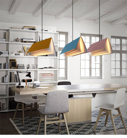 Hanglamp Vliegend Boek – Moderne Design Plafondlamp in Boekvorm voor Woonkamer