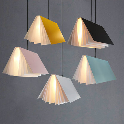 Hanglamp Vliegend Boek – Moderne Design Plafondlamp in Boekvorm voor Woonkamer