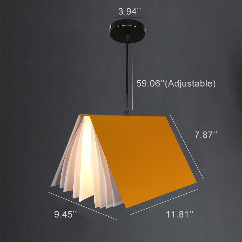Hanglamp Vliegend Boek – Moderne Design Plafondlamp in Boekvorm voor Woonkamer