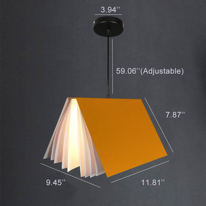 Hanglamp Vliegend Boek – Moderne Design Plafondlamp in Boekvorm voor Woonkamer