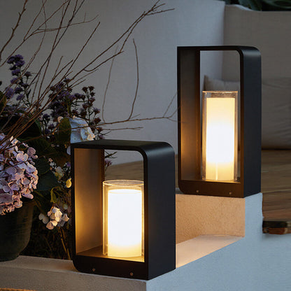Solar Buitenlamp Vierkant – Waterdichte LED Tuinlamp op Zonne-energie, 3 Maten