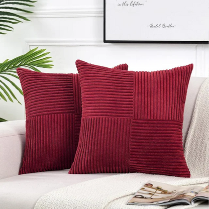 Kussenhoezen Ribfluweel – Luxe Sierkussenhoezen voor Bank & Bed
