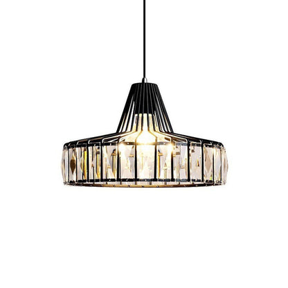 Hanglamp Kristal – Elegante Zwarte of Gouden Pendant voor Eetkamer