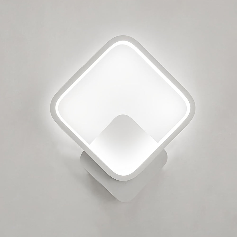 Wandlamp Vierkant LED – Minimalistische Geometrische Sfeerlamp voor Woonkamer
