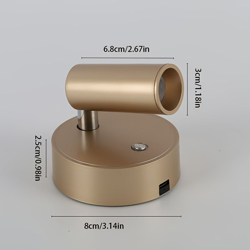 Wandlamp Oplaadbaar Magnetisch – Draadloze LED Wandlamp met Touchbediening