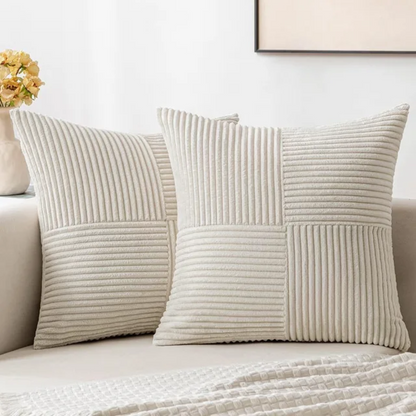Kussenhoezen Ribfluweel – Luxe Sierkussenhoezen voor Bank & Bed