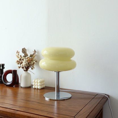 Tafellamp Glas Italiaans Design – Moderne Retro Sfeerlamp voor Woonkamer