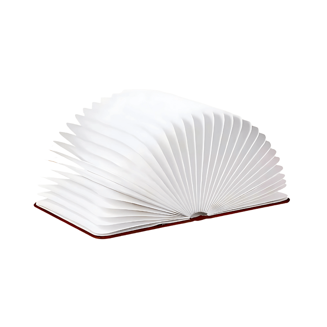 Boeklamp Oplaadbaar – 360° Opvouwbare LED Tafellamp in Boekvorm