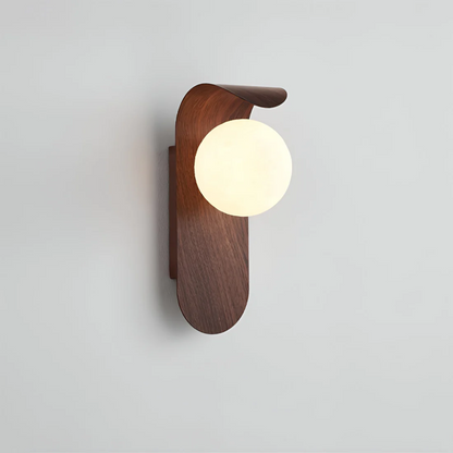 Icar Wandlamp Hout LED – Scandinavische Minimalistische Bedlamp