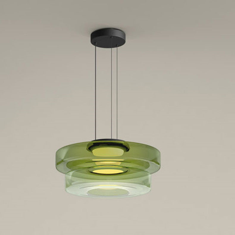 Hanglamp Glas Bauhaus – Gekleurde Glazen Bollen in 6 Maten