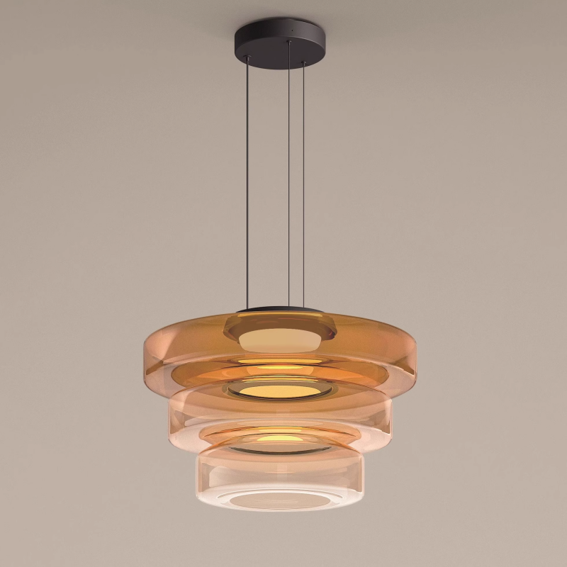 Hanglamp Glas Bauhaus – Gekleurde Glazen Bollen in 6 Maten