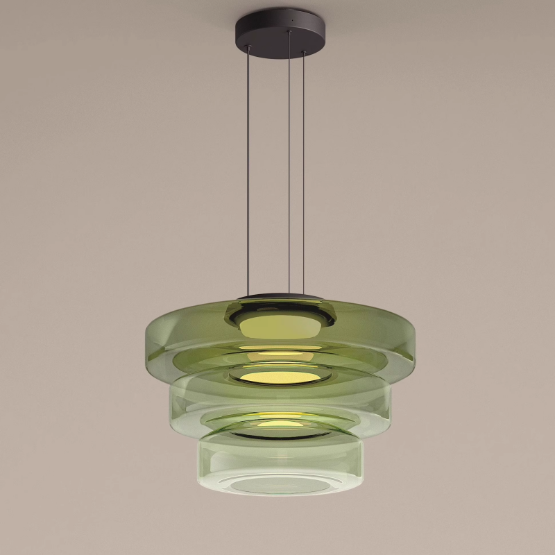 Hanglamp Glas Bauhaus – Gekleurde Glazen Bollen in 6 Maten