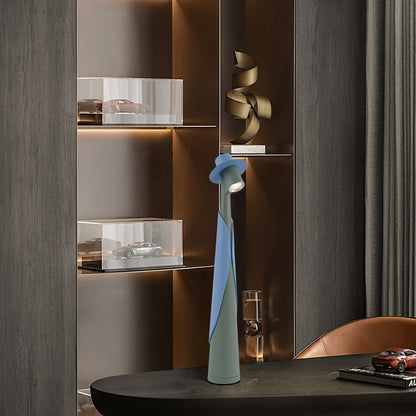 Tafellamp Oplaadbaar Hoedvorm – Creatieve Dimbare LED Bureaulamp met Touch