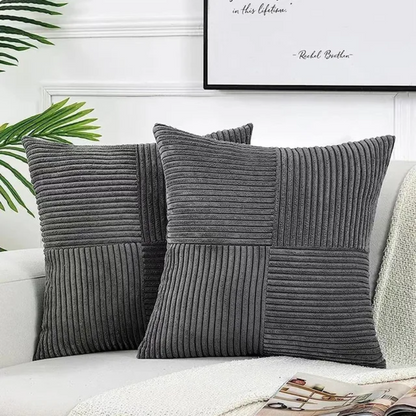 Kussenhoezen Ribfluweel – Luxe Sierkussenhoezen voor Bank & Bed