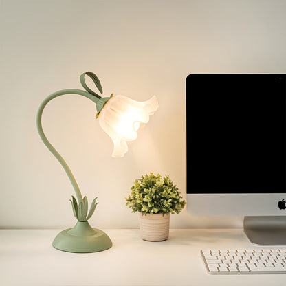Tafellamp Bloemenkap USB – Romantische Sfeerlamp voor Slaapkamer & Dressoir