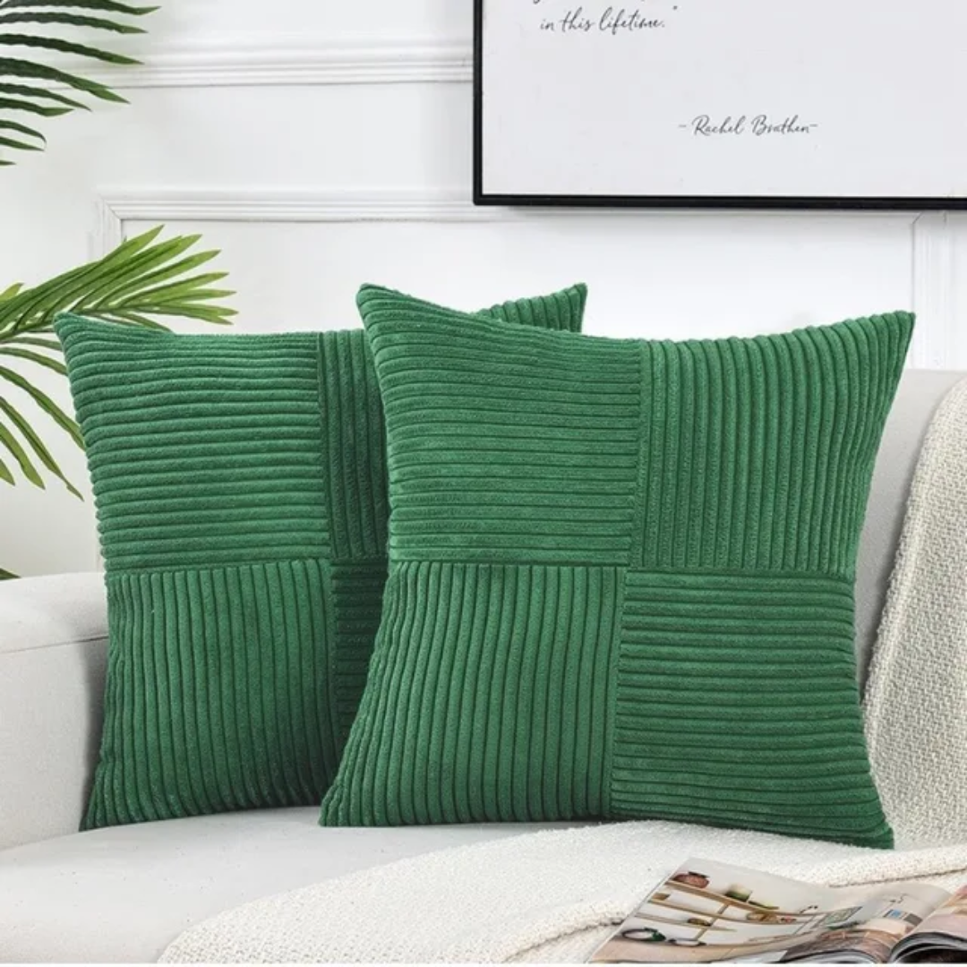 Kussenhoezen Ribfluweel – Luxe Sierkussenhoezen voor Bank & Bed