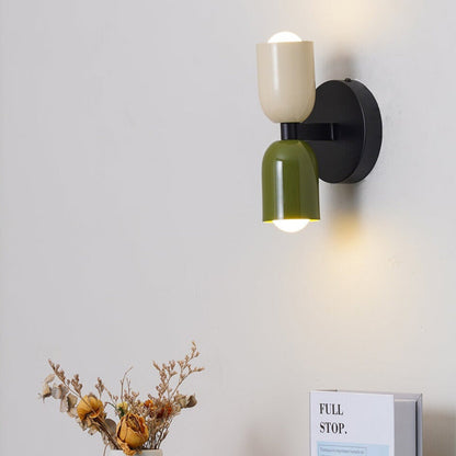Wandlamp Macaron Gekleurd – Nordic LED Bedlamp voor Slaapkamer & Kinderkamer