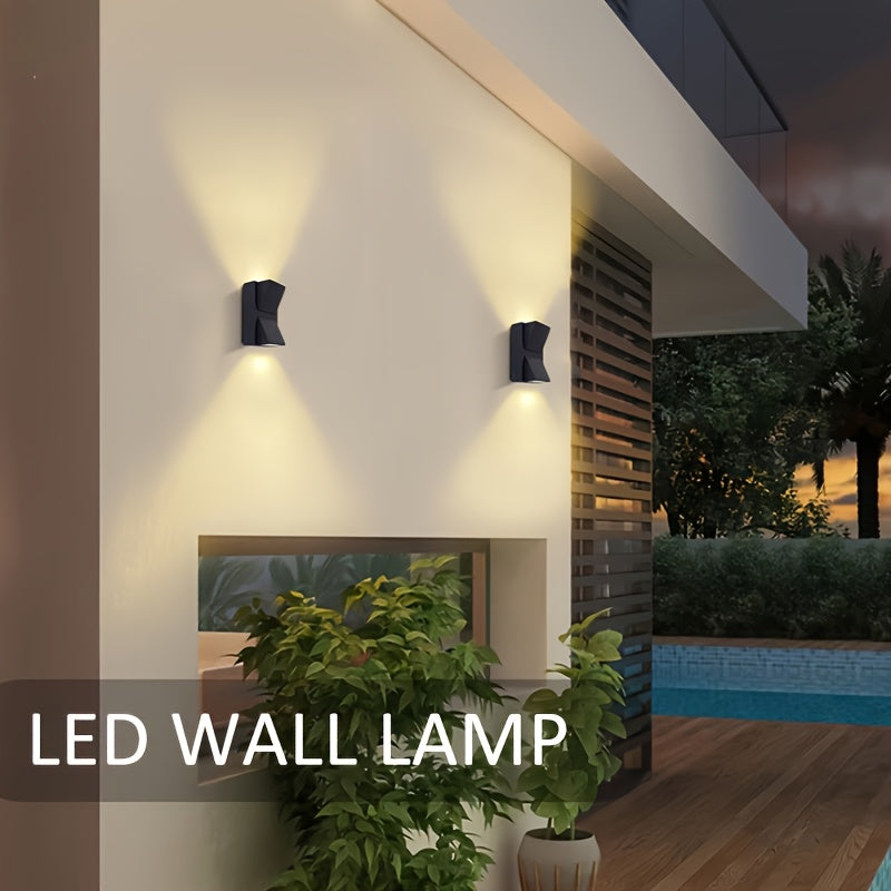 Buitenlamp Wand LED 3W/6W – Waterdichte Decoratieve Wandlamp voor Gevel