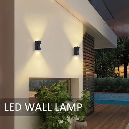 Buitenlamp Wand LED 3W/6W – Waterdichte Decoratieve Wandlamp voor Gevel