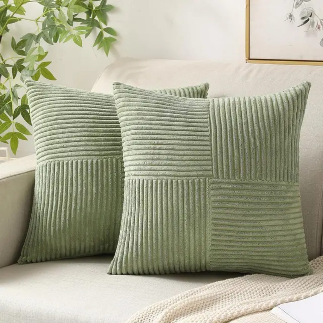 Kussenhoezen Ribfluweel – Luxe Sierkussenhoezen voor Bank & Bed