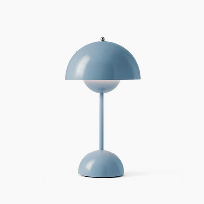 Mushroom Pod Tafellamp Oplaadbaar – Draadloze Dimbare LED Nachtlamp met Touch
