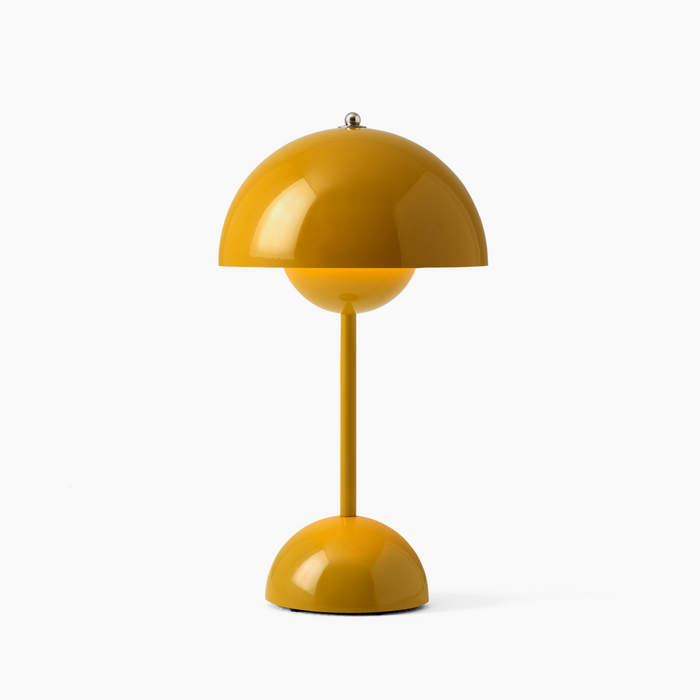 Mushroom Pod Tafellamp Oplaadbaar – Draadloze Dimbare LED Nachtlamp met Touch