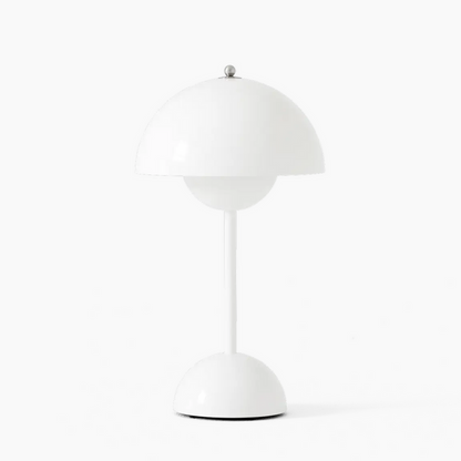 Mushroom Pod Tafellamp Oplaadbaar – Draadloze Dimbare LED Nachtlamp met Touch