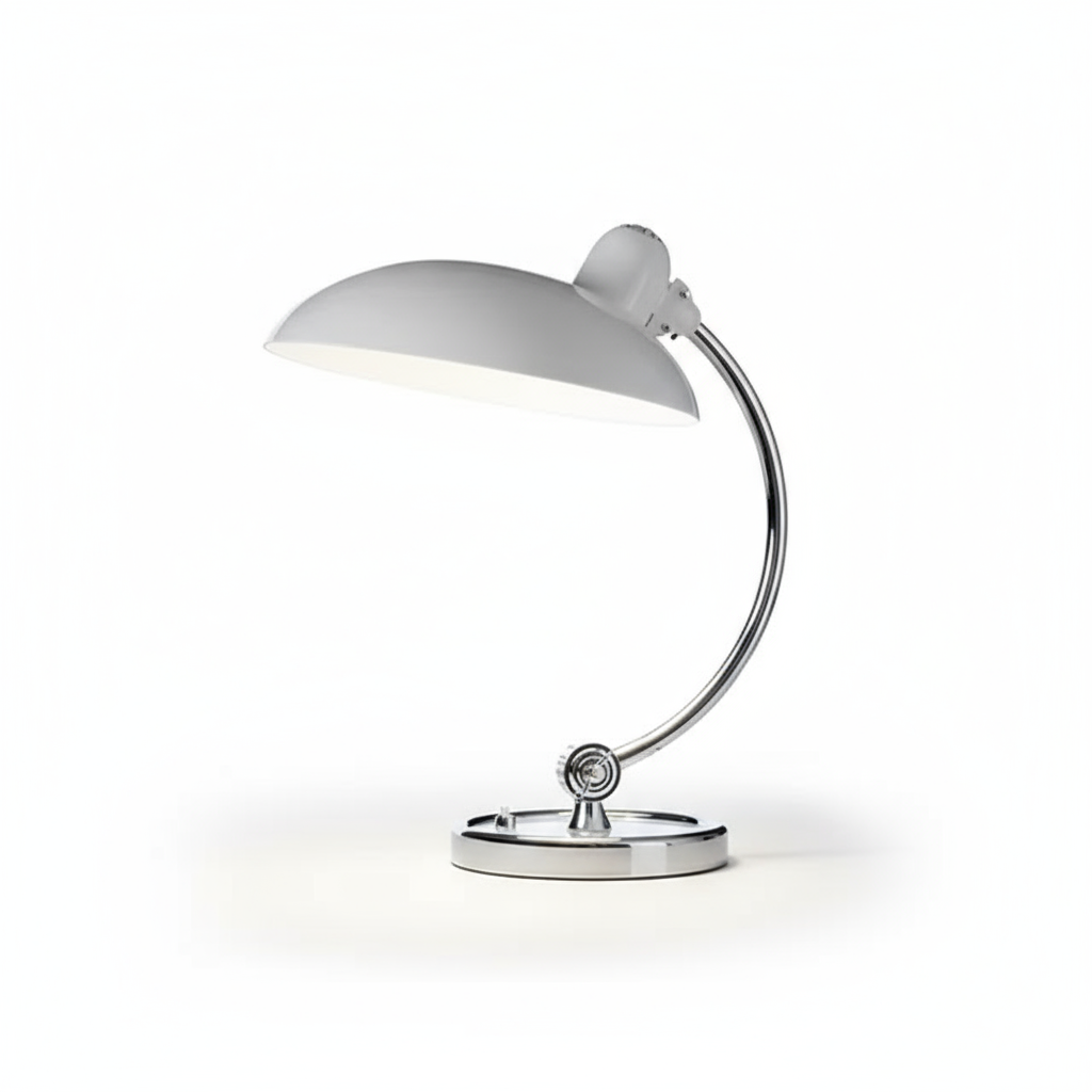Tafellamp Boogdesign Metaal – Bauhaus Sfeerlamp voor Woonkamer & Bureau