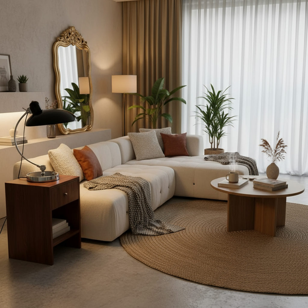 Tafellamp Boogdesign Metaal – Bauhaus Sfeerlamp voor Woonkamer & Bureau
