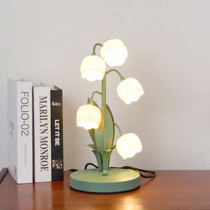 Tafellamp Orchidee – Elegante Bloemvormige Sfeerlamp Ø18 x H36 cm