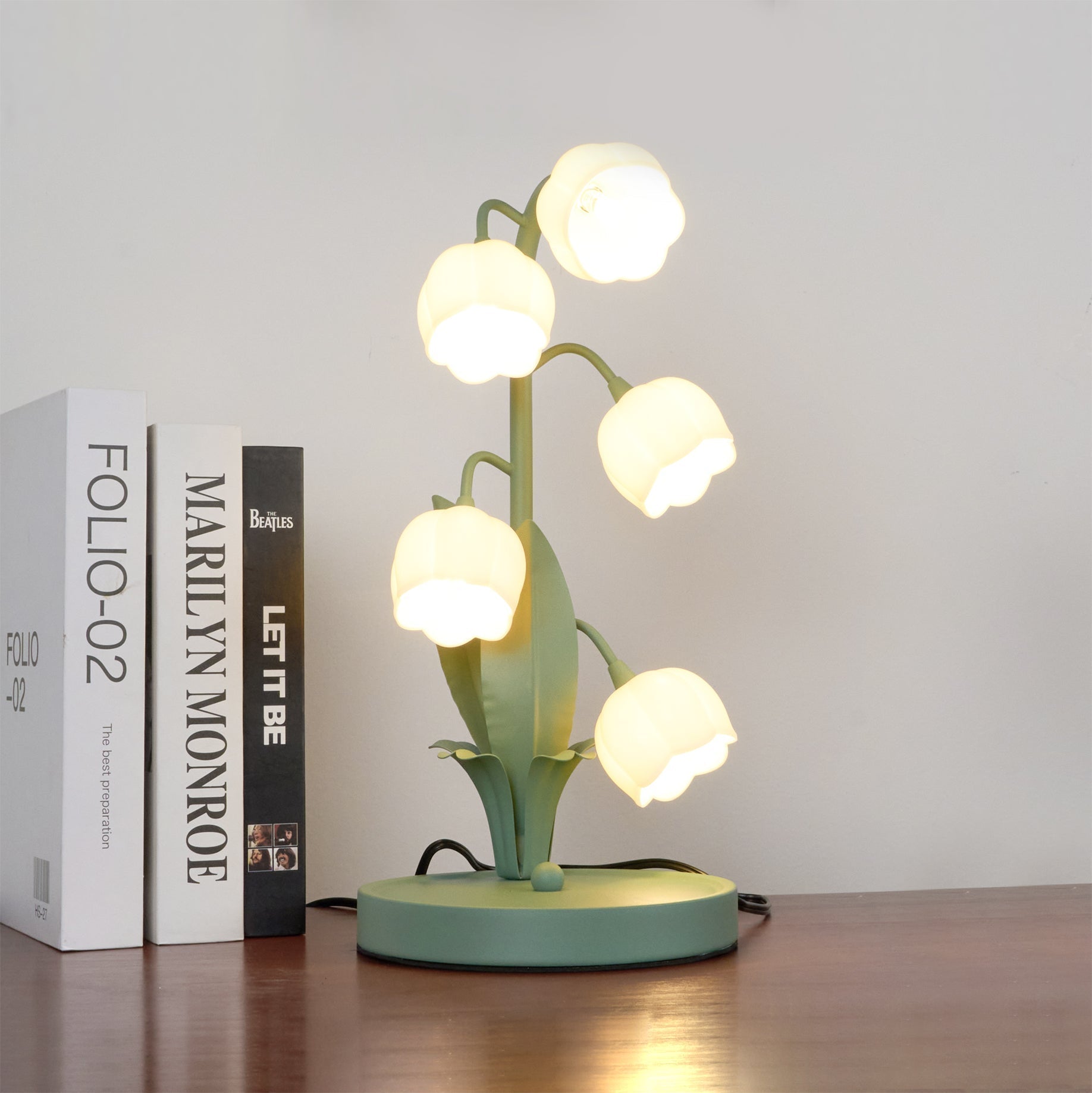 Tafellamp Orchidee – Elegante Bloemvormige Sfeerlamp Ø18 x H36 cm