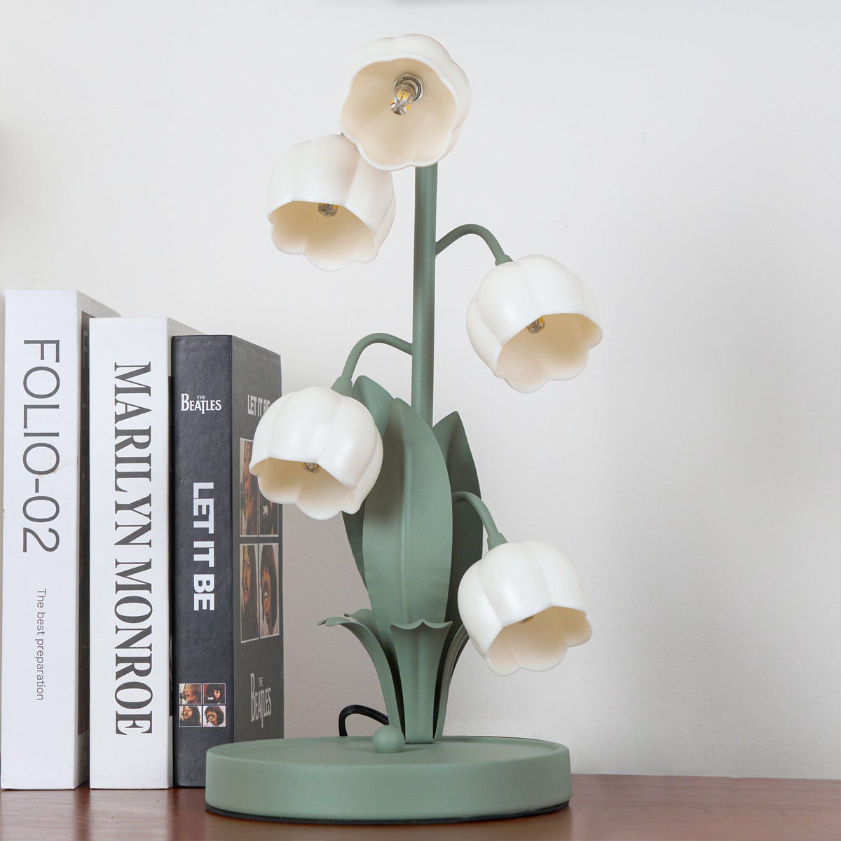 Tafellamp Orchidee – Elegante Bloemvormige Sfeerlamp Ø18 x H36 cm