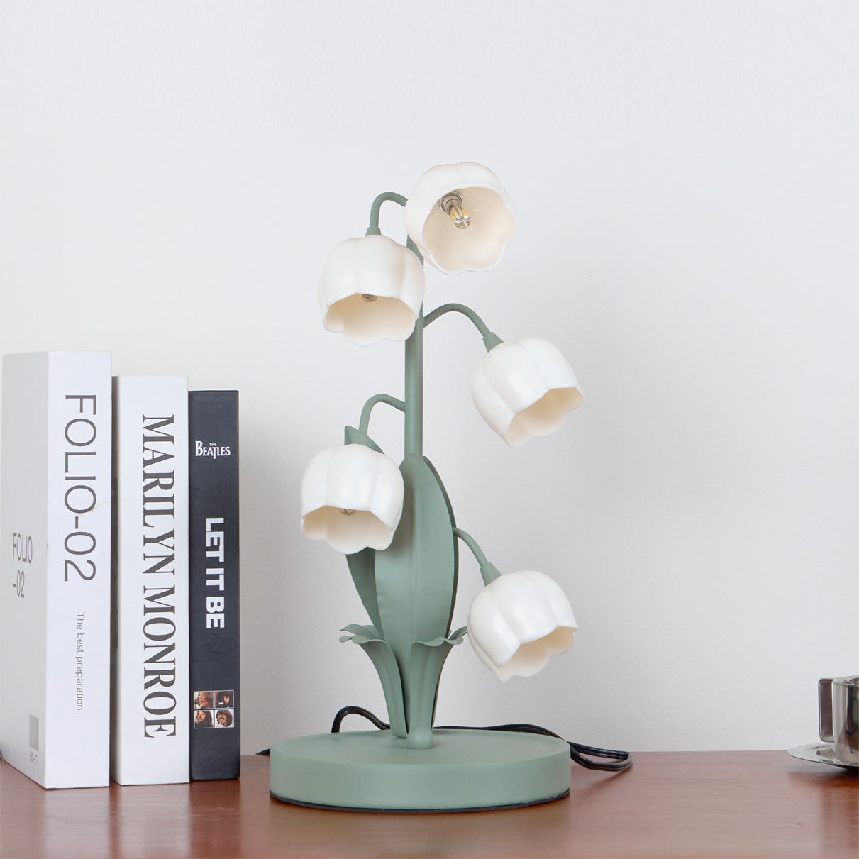Tafellamp Orchidee – Elegante Bloemvormige Sfeerlamp Ø18 x H36 cm