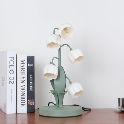 Tafellamp Orchidee – Elegante Bloemvormige Sfeerlamp Ø18 x H36 cm