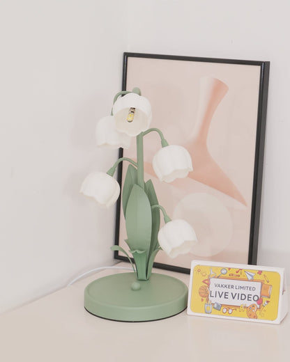 Tafellamp Orchidee – Elegante Bloemvormige Sfeerlamp Ø18 x H36 cm