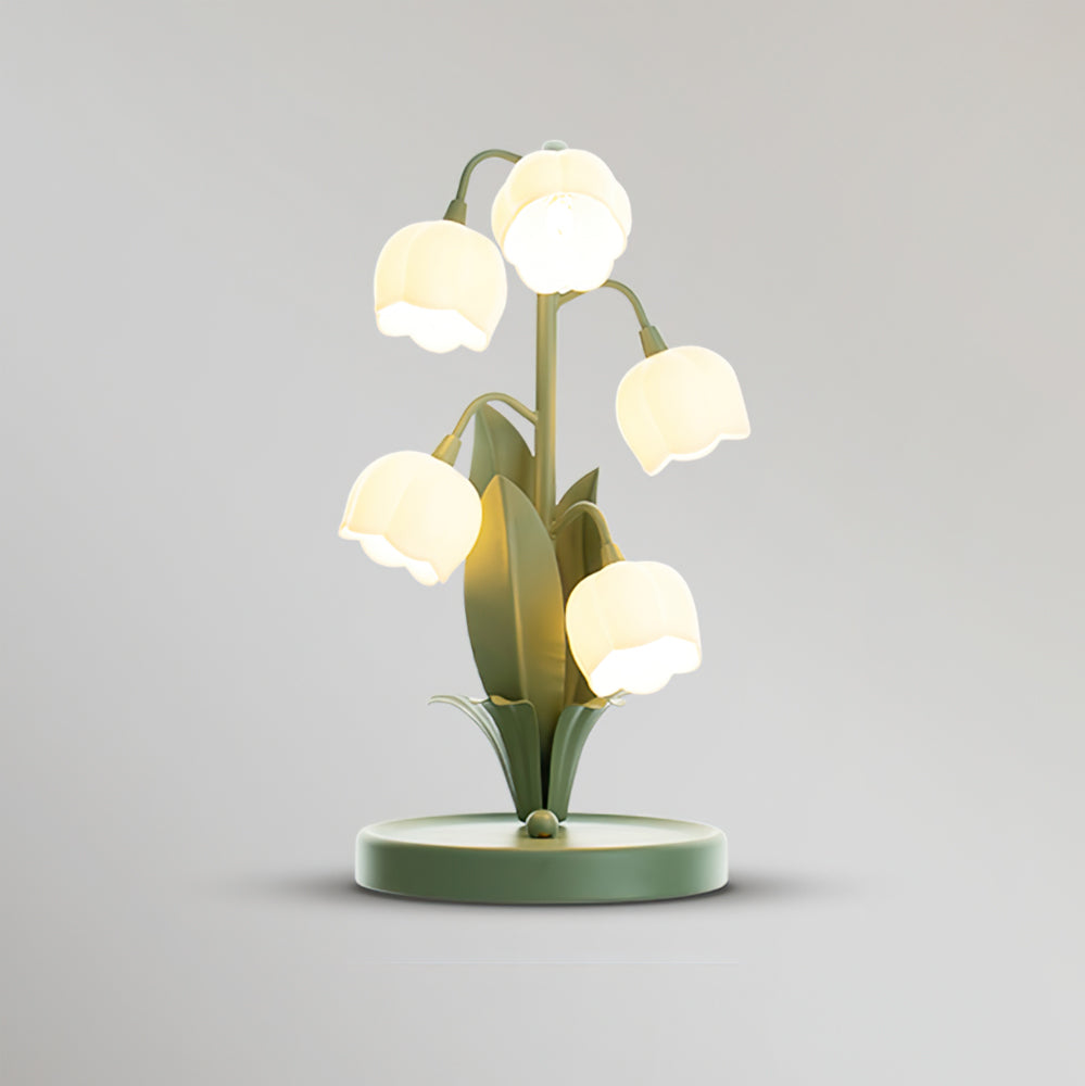 Tafellamp Orchidee – Elegante Bloemvormige Sfeerlamp Ø18 x H36 cm