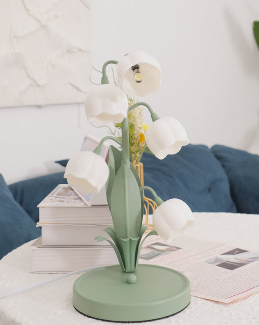 Tafellamp Orchidee – Elegante Bloemvormige Sfeerlamp Ø18 x H36 cm