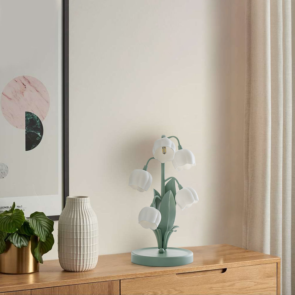 Tafellamp Orchidee – Elegante Bloemvormige Sfeerlamp Ø18 x H36 cm